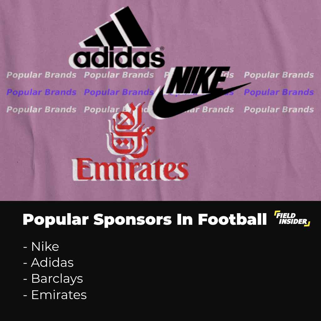 Popular Sponsors In Football