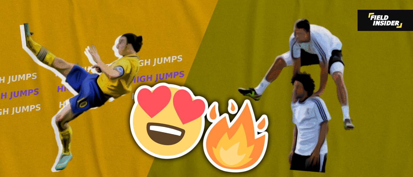 how do footballers jump high