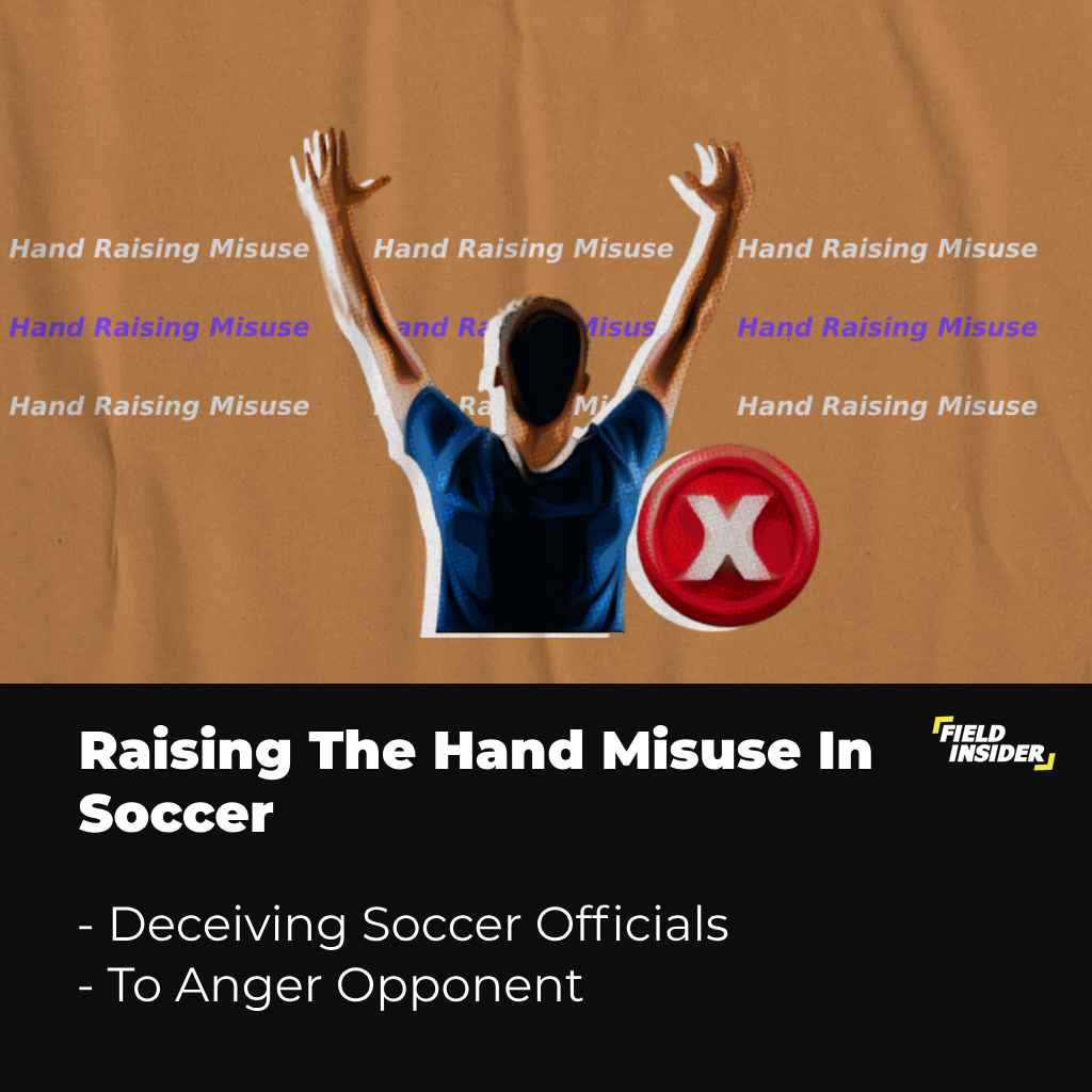 Raising the hands misuse in soccer