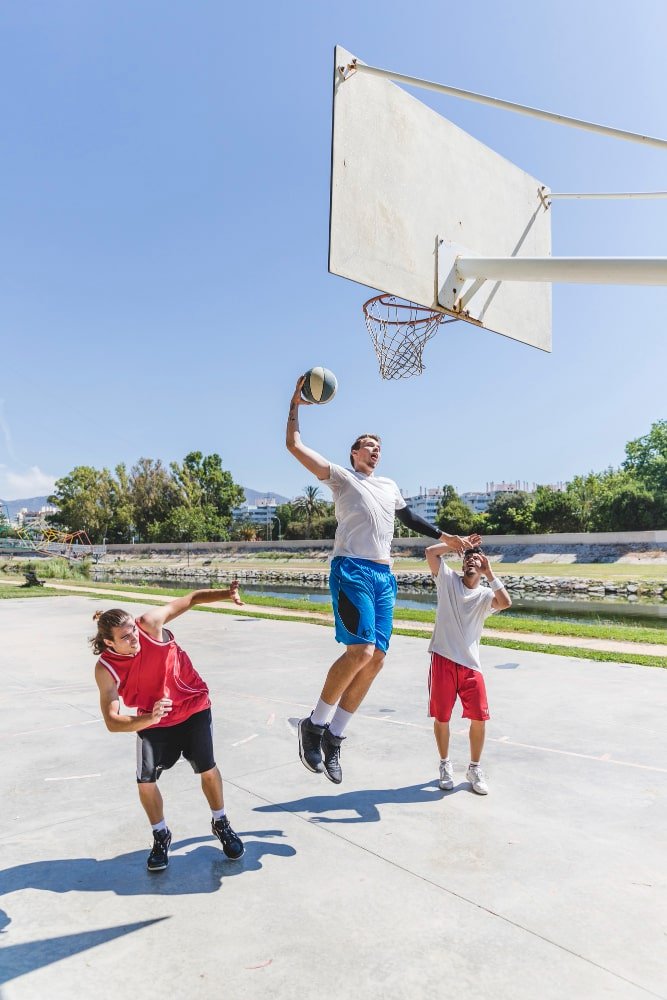 NBA Players can jump high