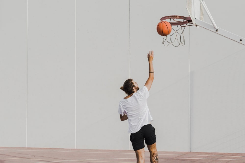 NBA basketball hoop