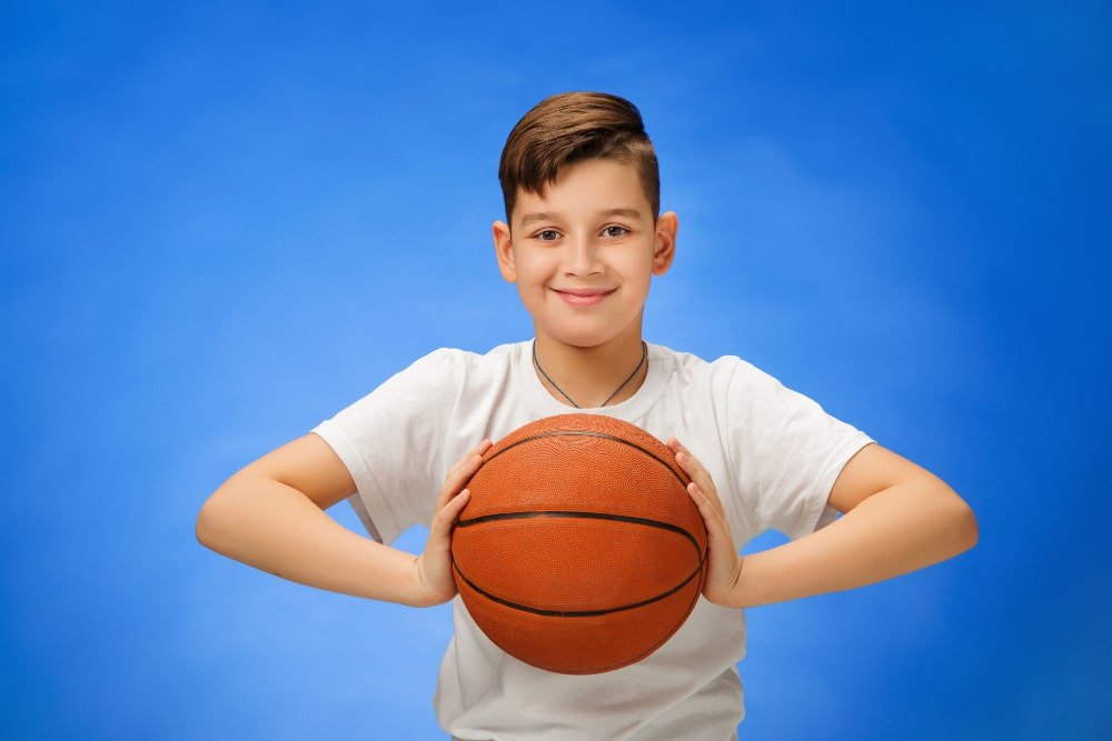playing basketball at 13