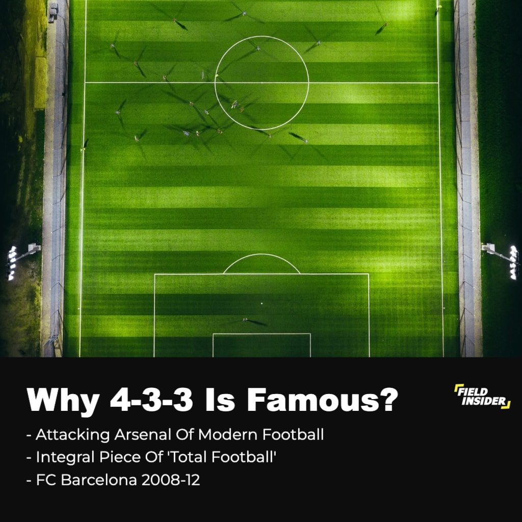 why 4-3-3 formation is famous?
