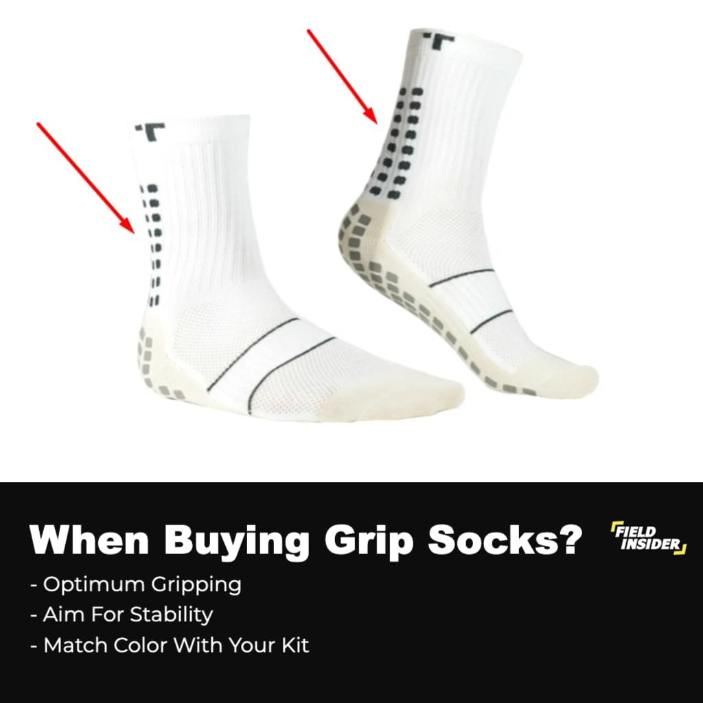 When buying grip socks in football