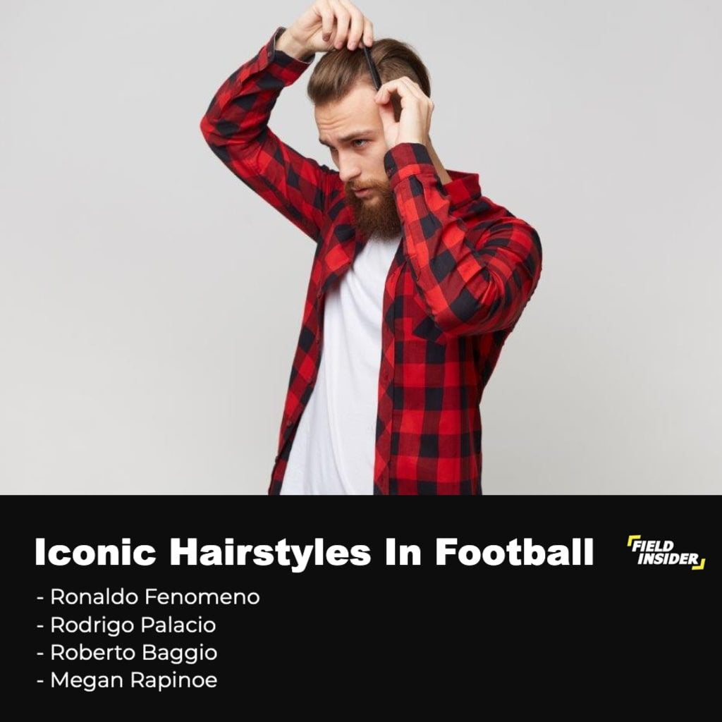 footballer's hair