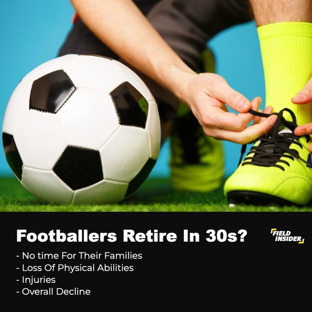 footballers retire in 30s?