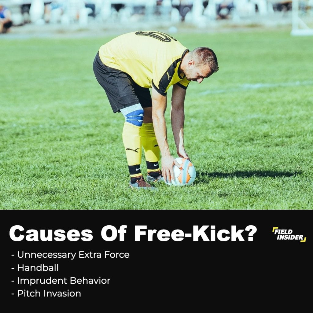 causes of free-kick in football