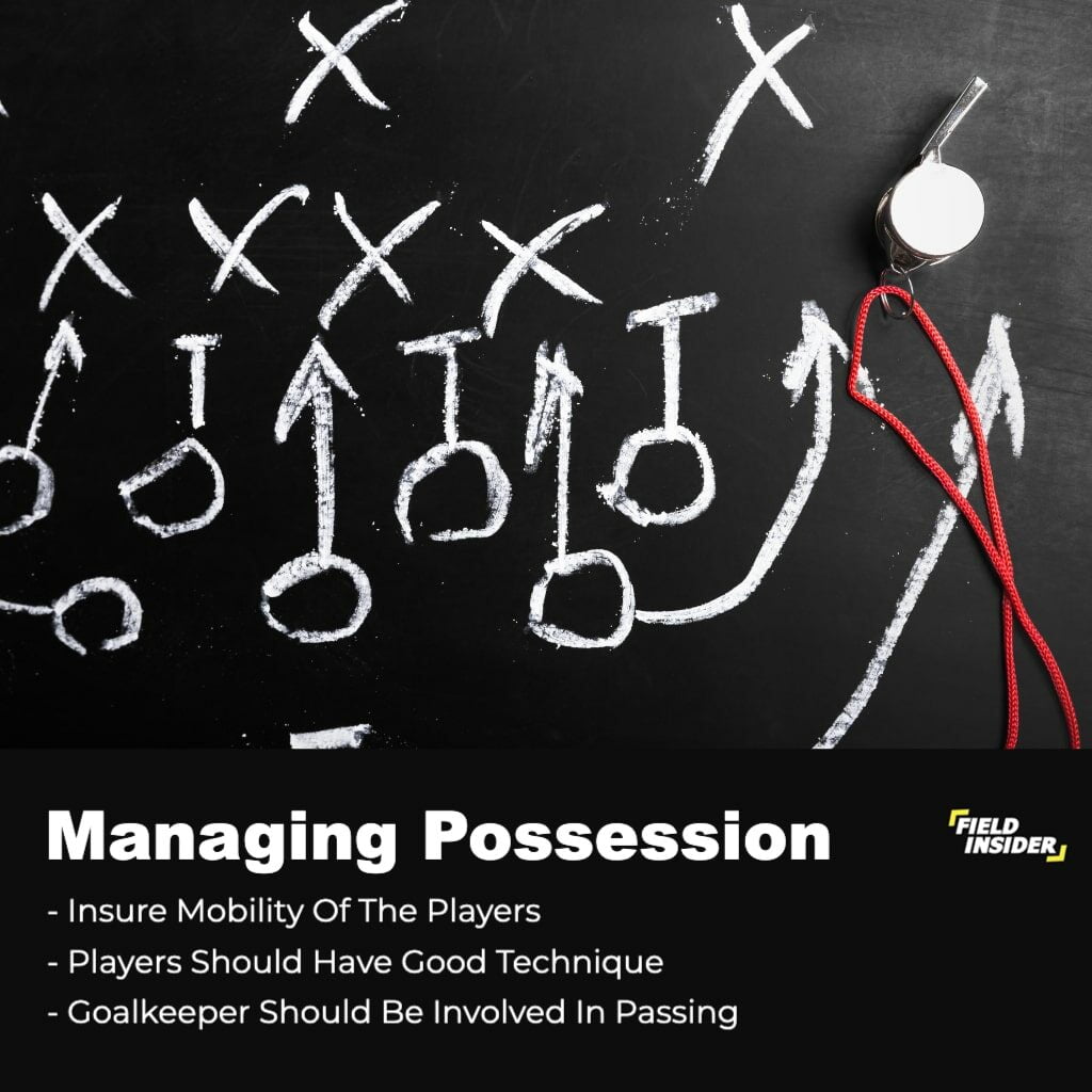 controlling possession in football