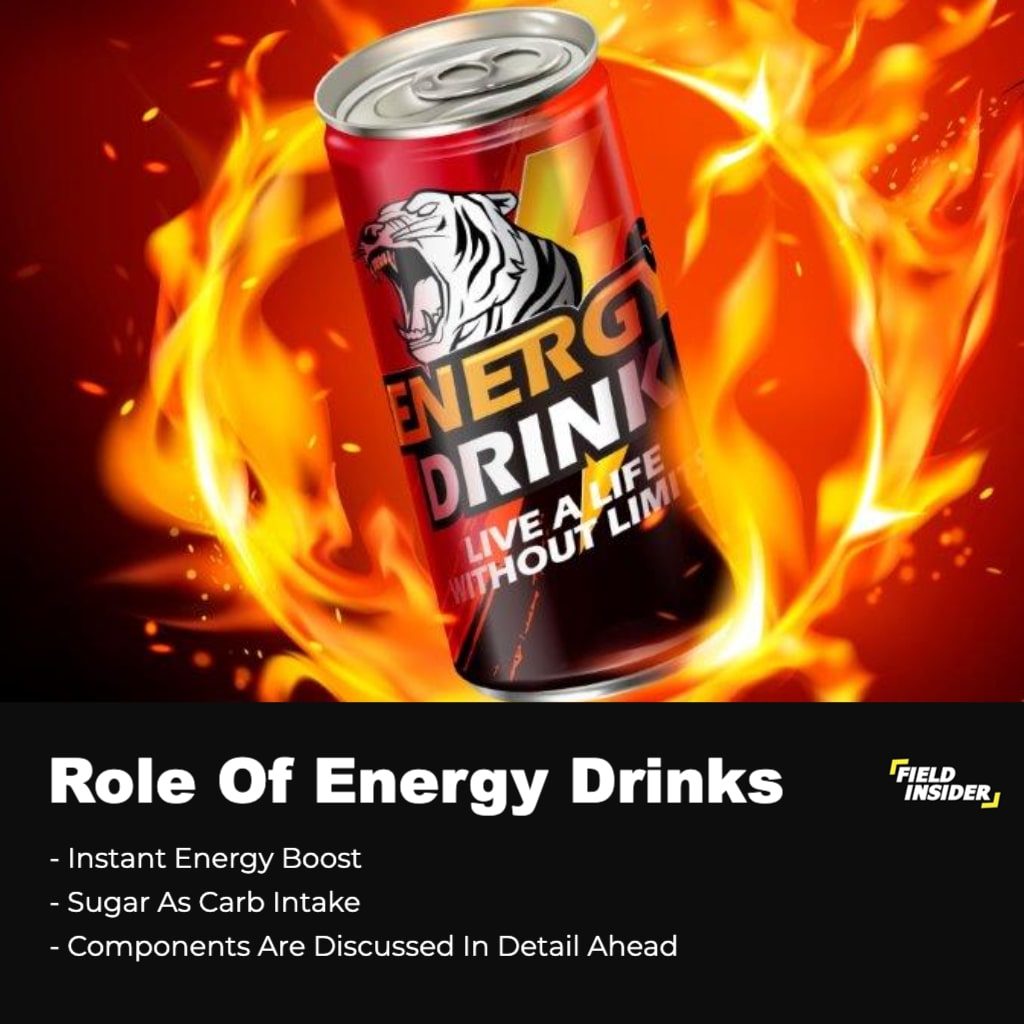role of energy drinks in football