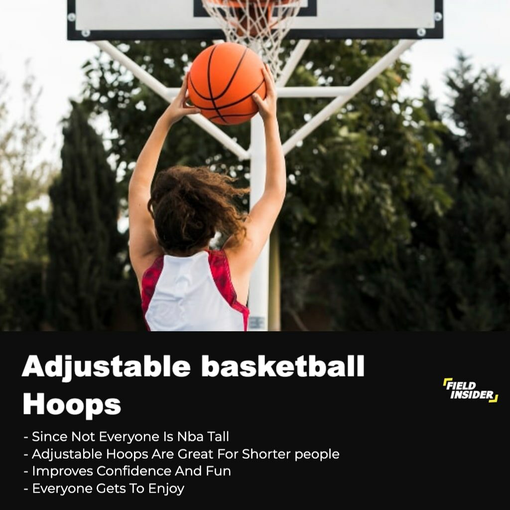 NBA adjustable basketball hoop