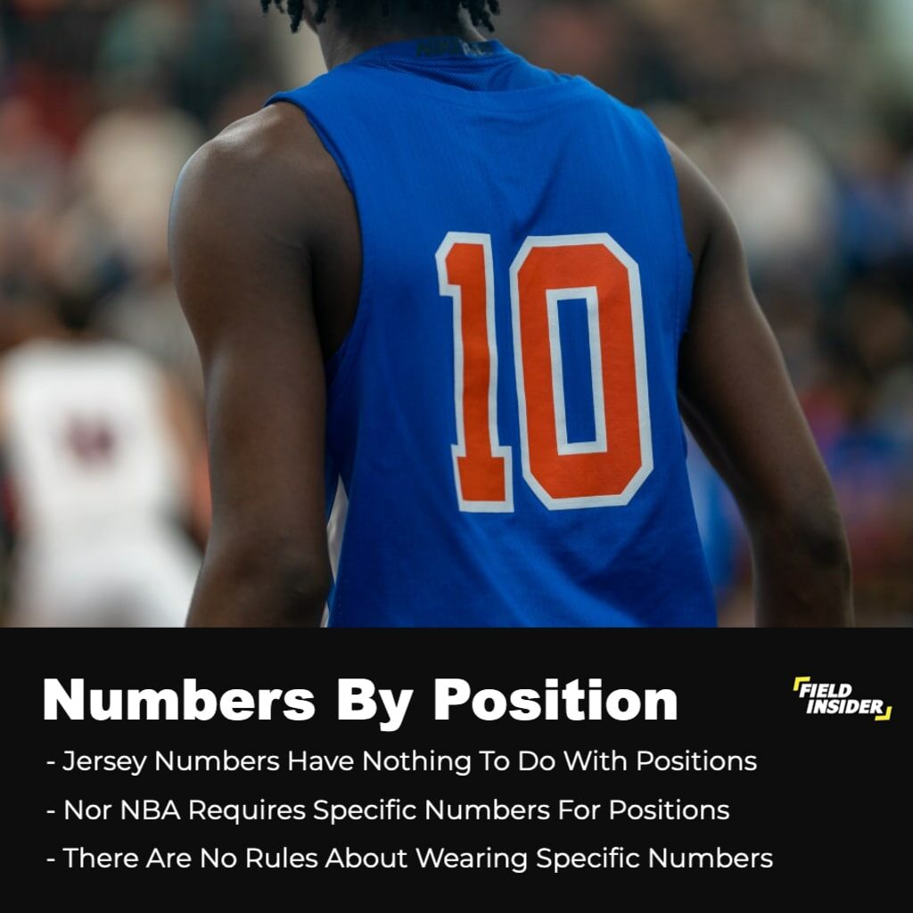 NBA Jersey Number By Position?