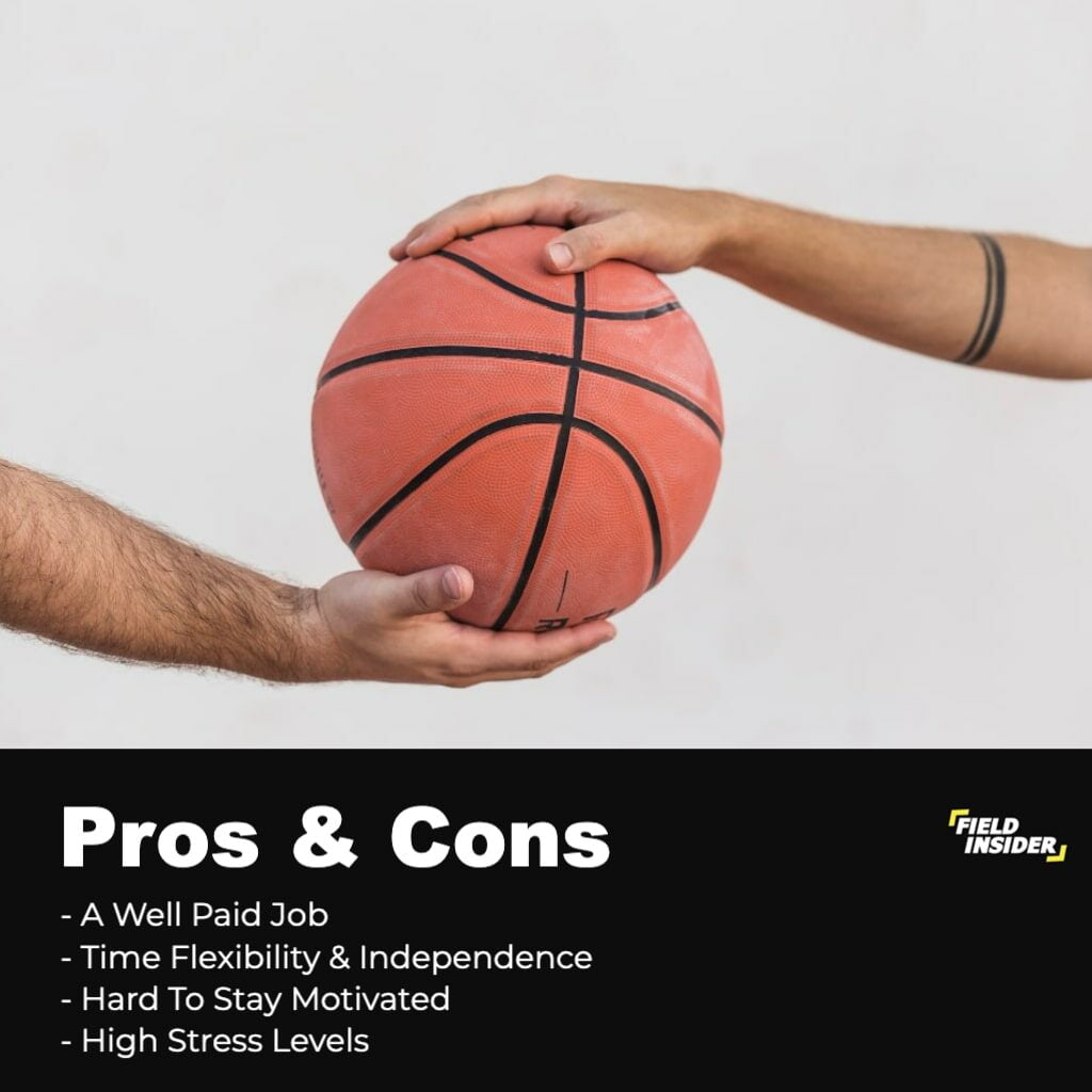 pros and cons of being a basketball referee