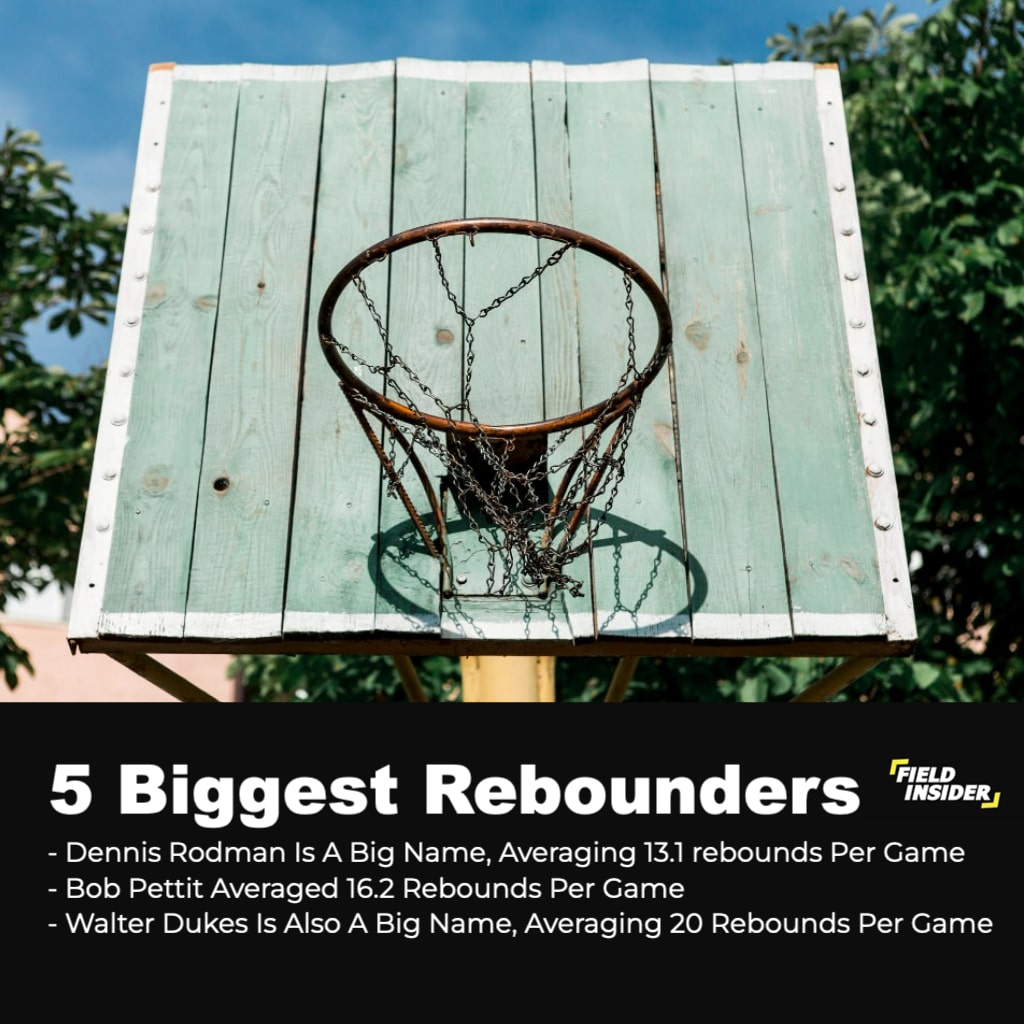 The Top 5 Best NBA Rebounders Of All Time Field Insider