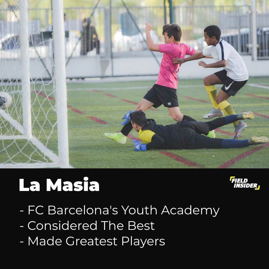 La Masia; youth academy of FC Barcelona