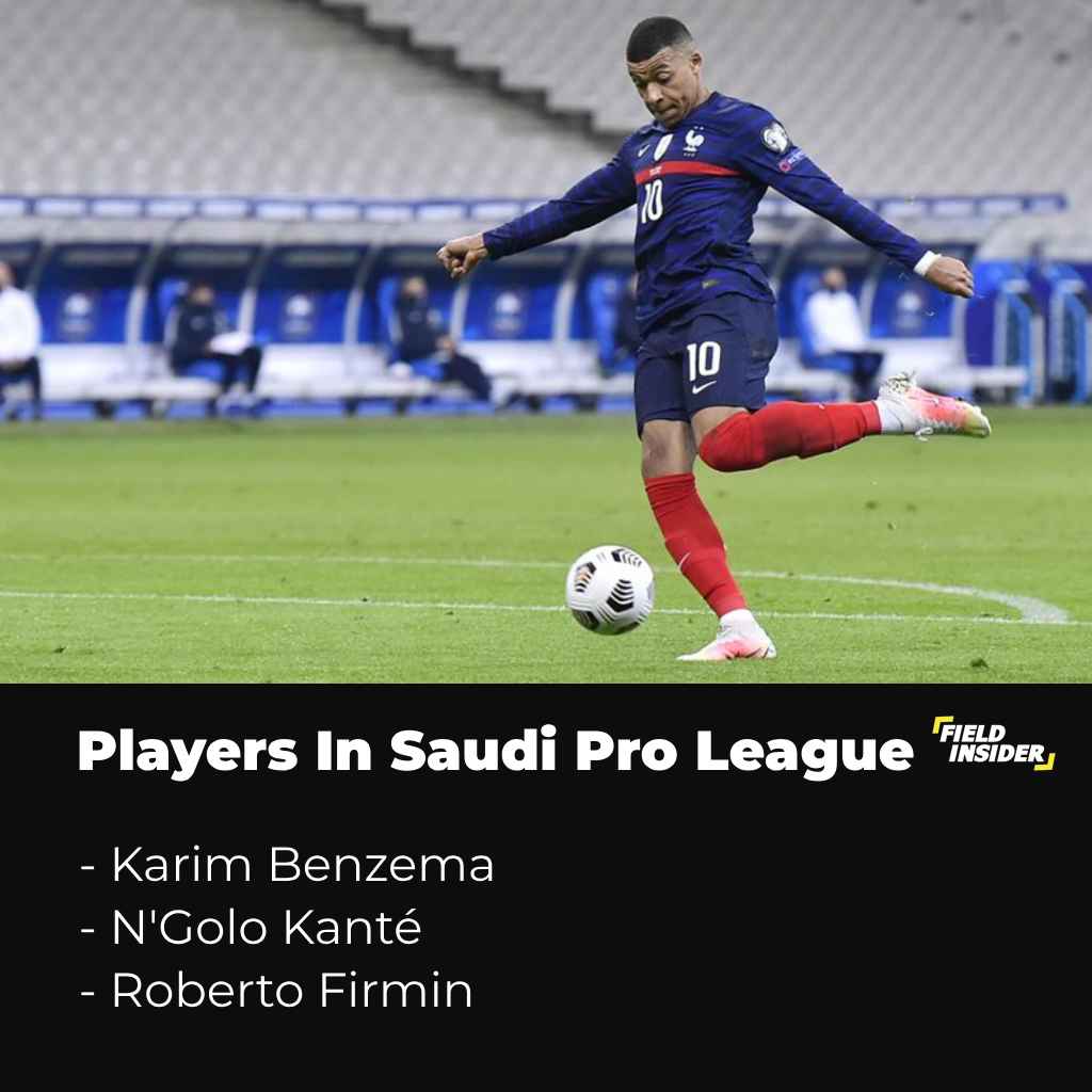 Some players Mbappe will meet in the Saudi Pro League