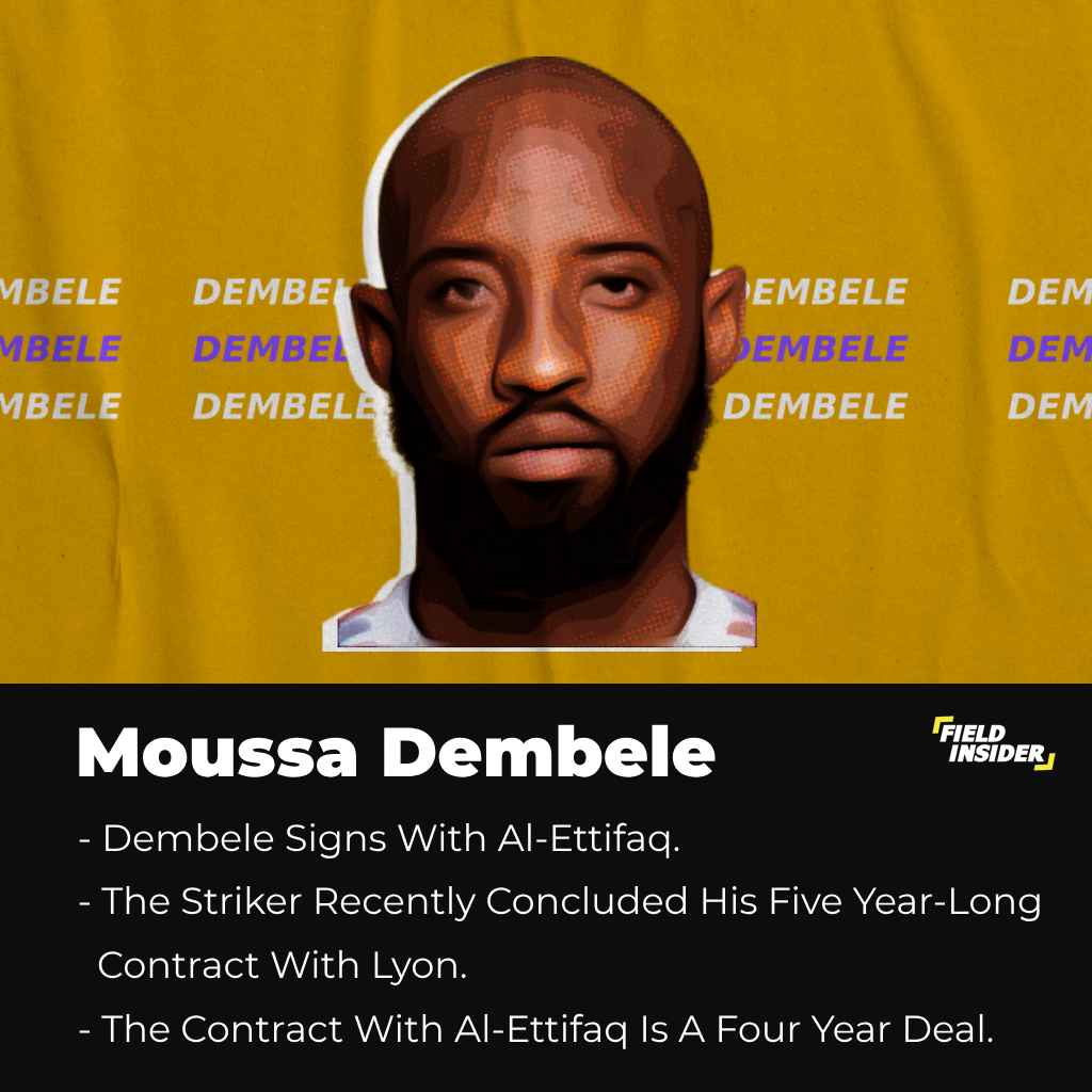 Moussa Dembele new contract with Al Ettifaq FC
