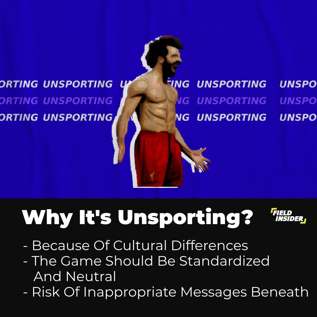 Why Taking Shirt Is Considered Unsporting?