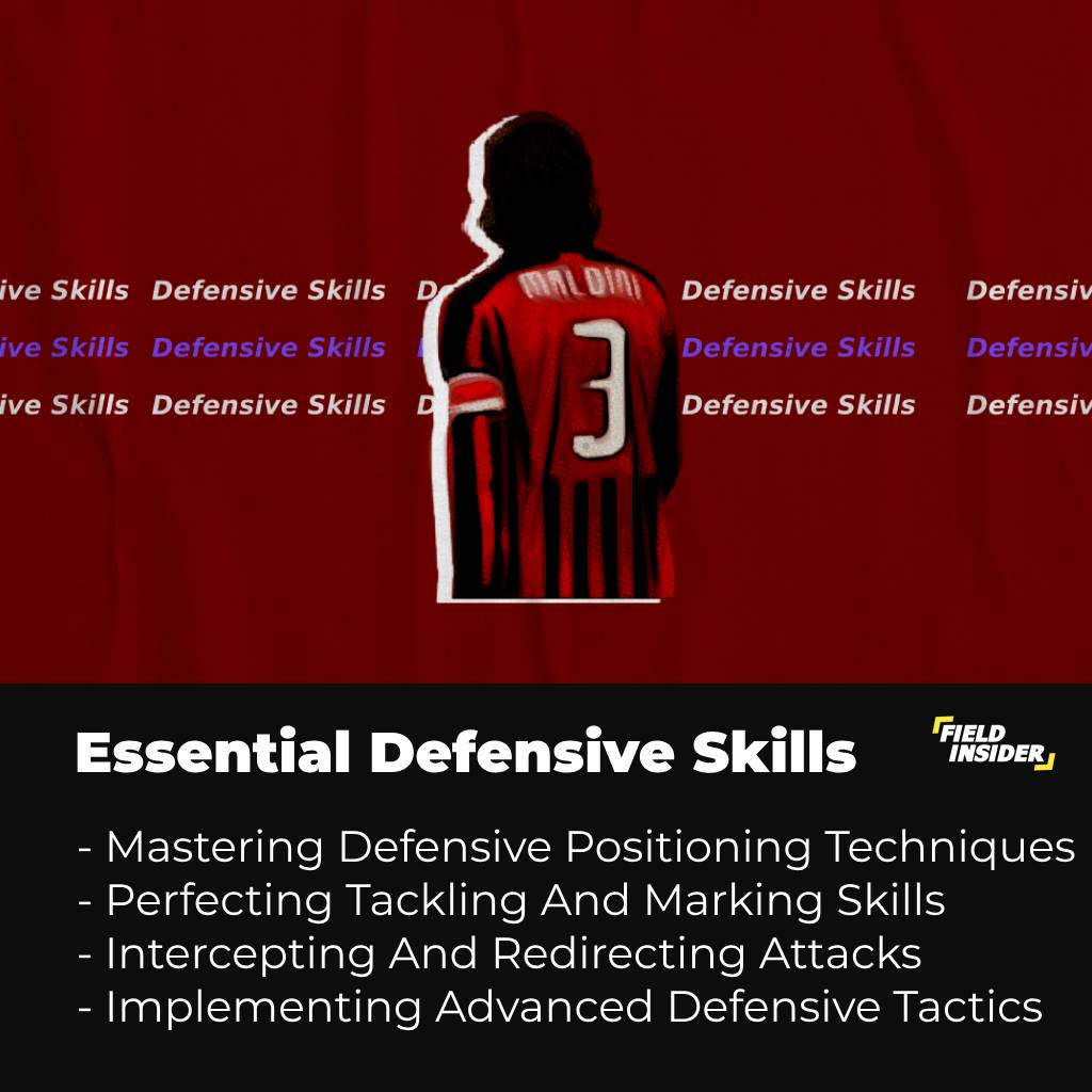 skills required by a defender in football