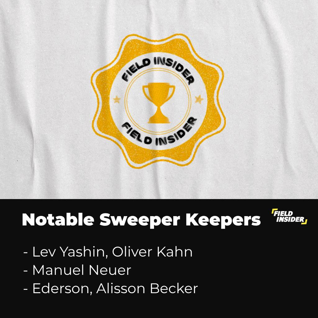 Notable sweeper keeper in football