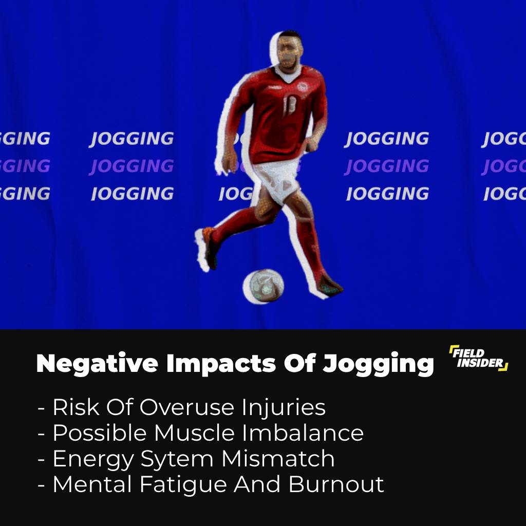Negative impacts of jogging on football players