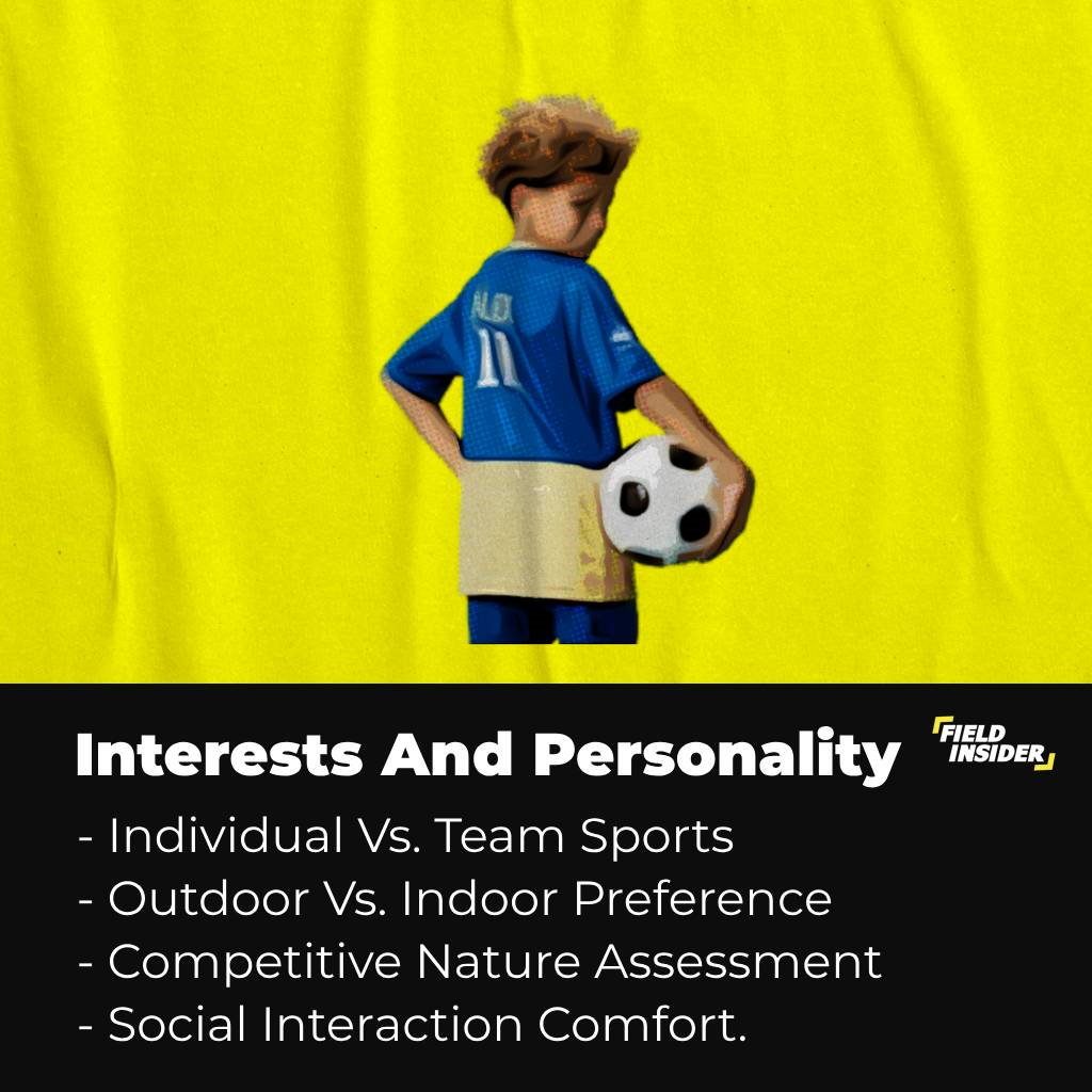 Interests and Personality: Tailoring Sports that your child prefers