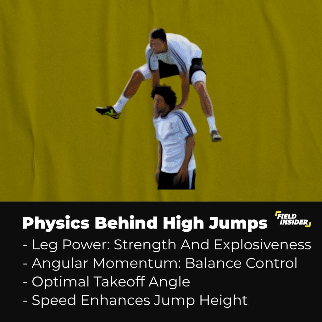 Physics behind high jumps