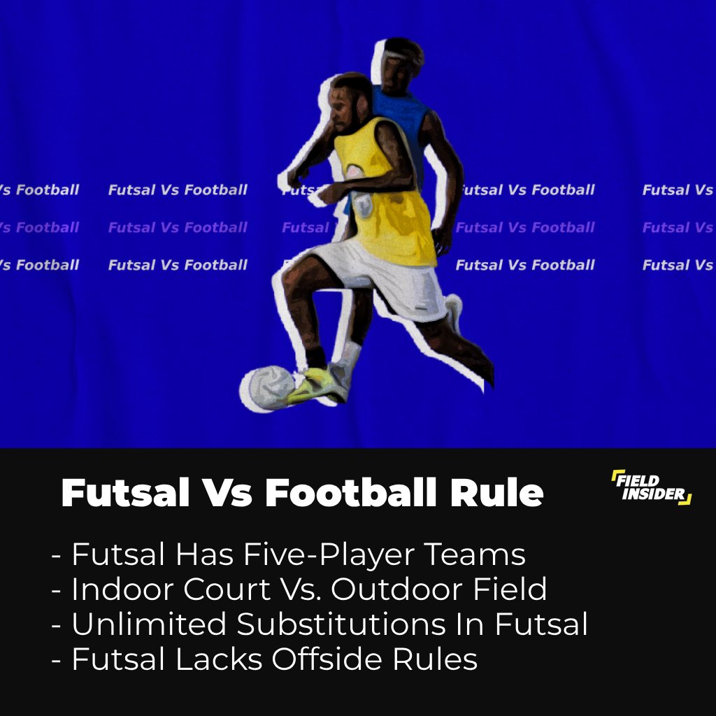 Differences Between Football and Futsal Rules