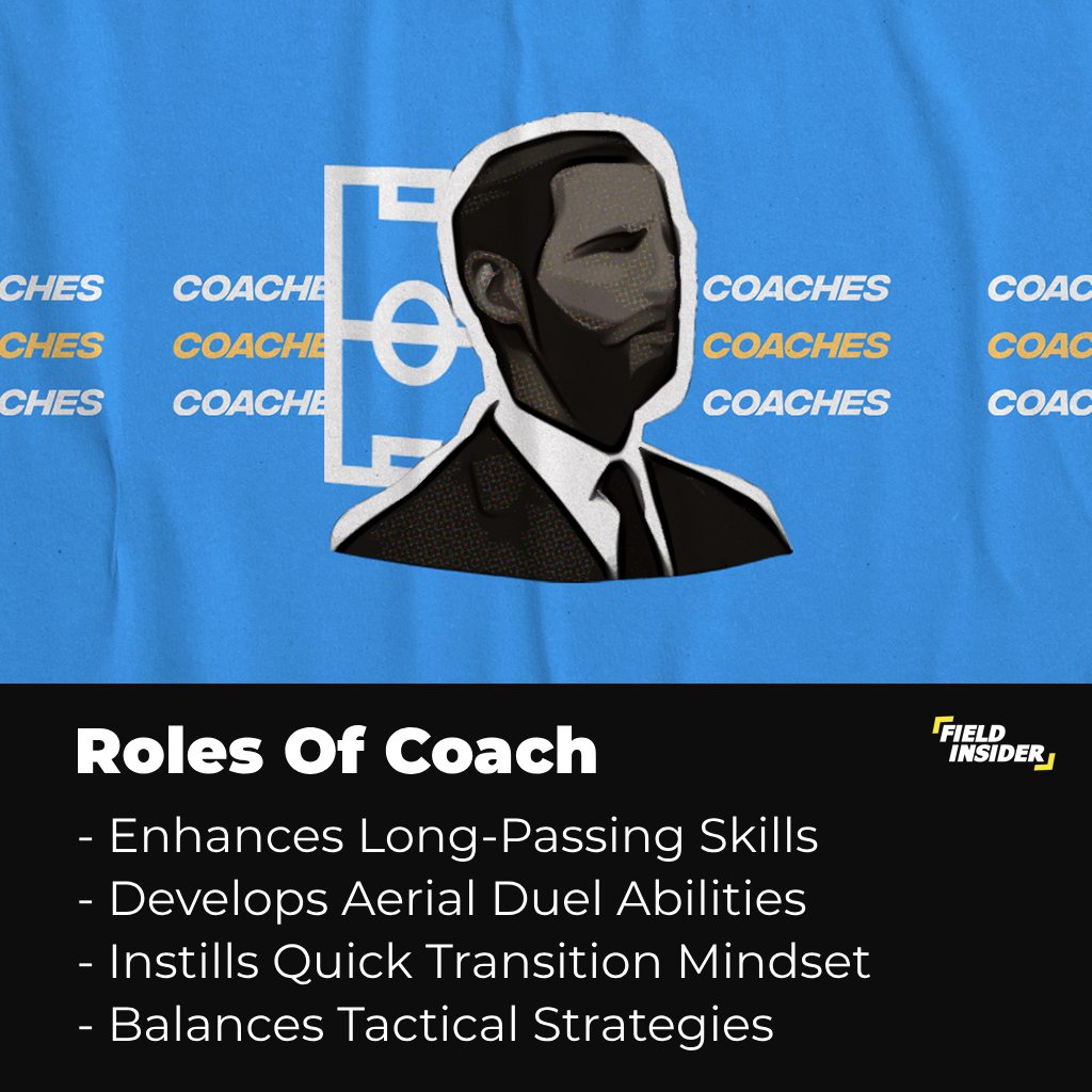 Roles of coach in route one style