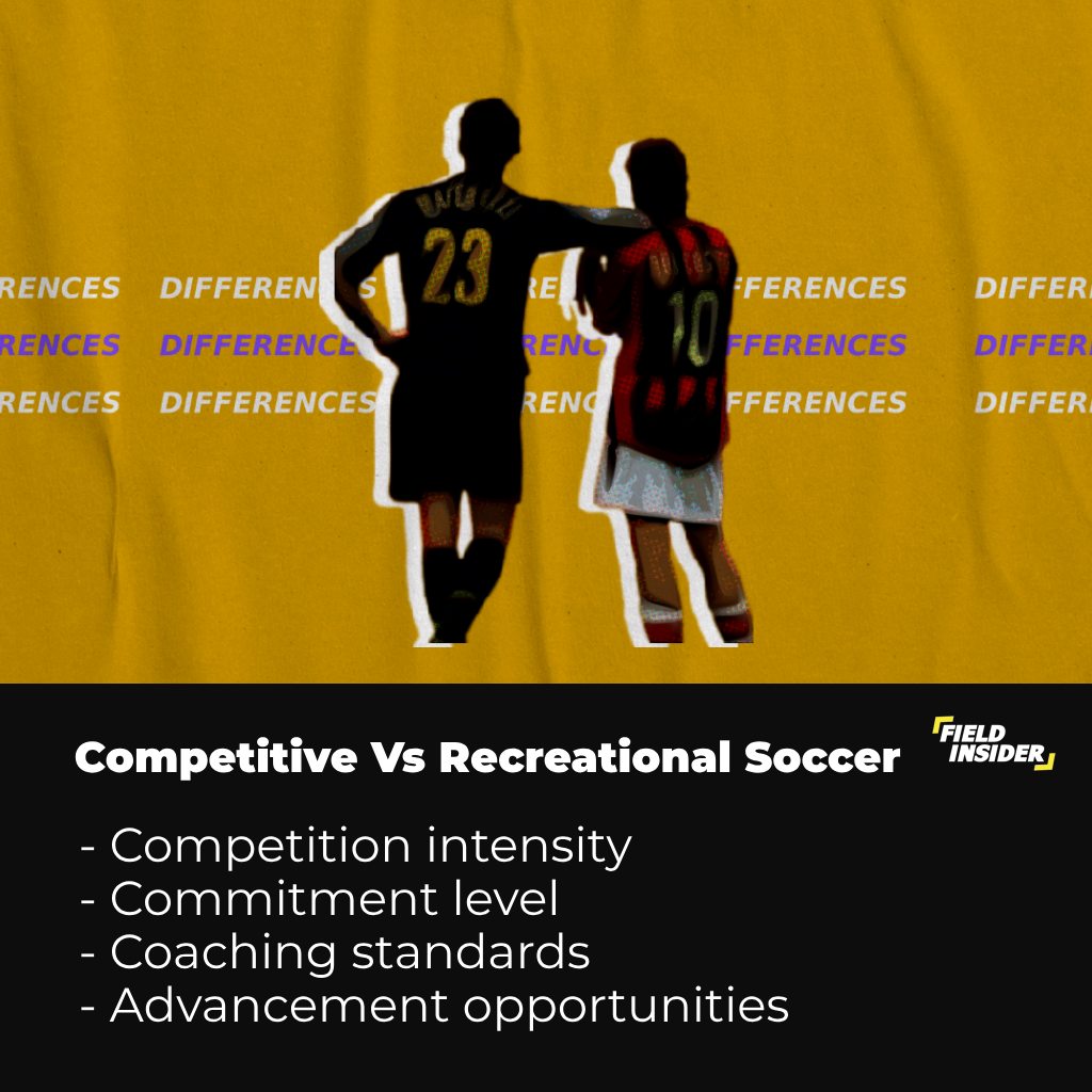 Key Differences Between Competitive and Recreational Soccer
