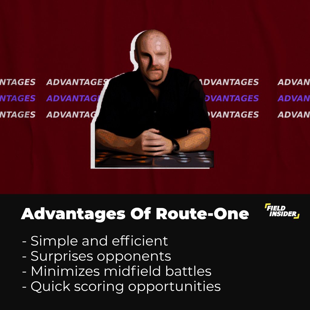 Advantages of route-one tactical style