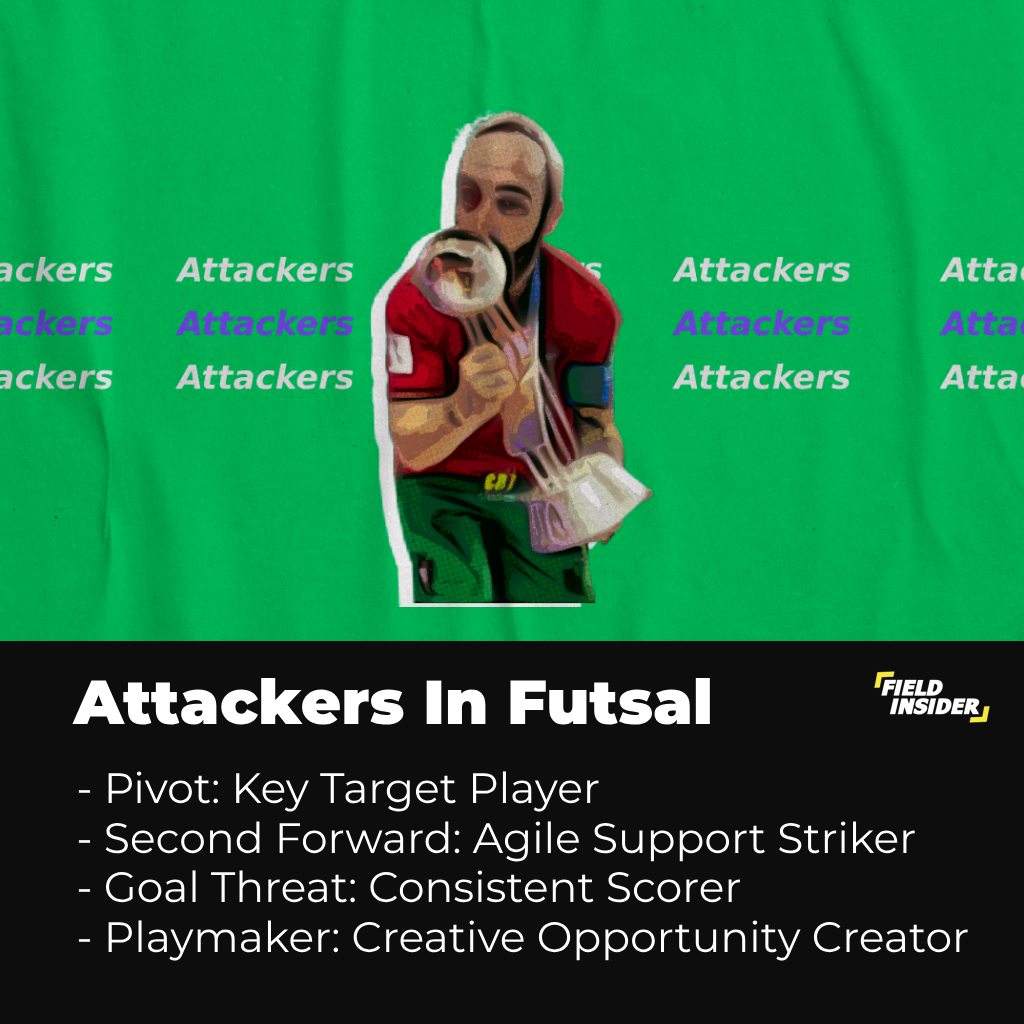 attackers in futsal