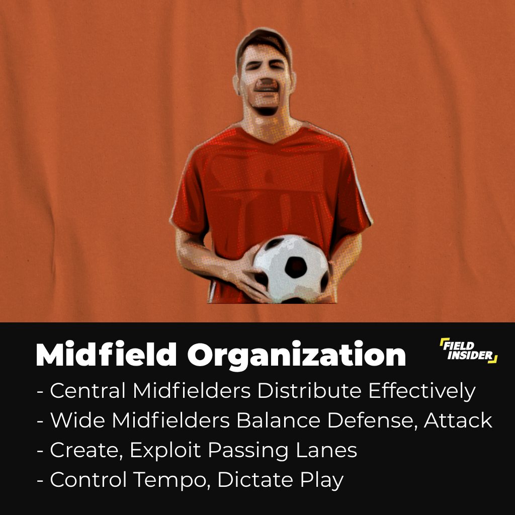 midfielder in soccer formation