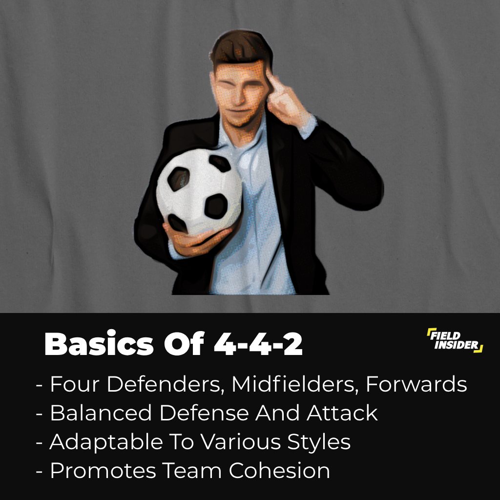 basics of 4-4-2 formation