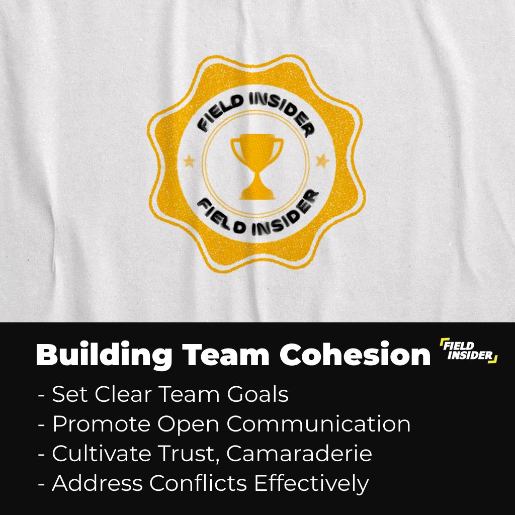 strategies for building cohesion in soccer team